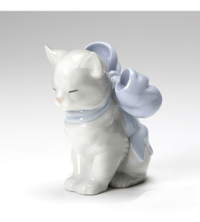 Статуэтка "Котенок в подарок" 10х9х8 см