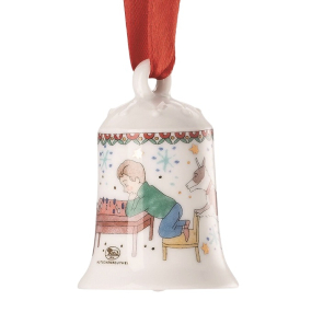 Елочная игрушка "Колокольчик. Шахматы" 5 см