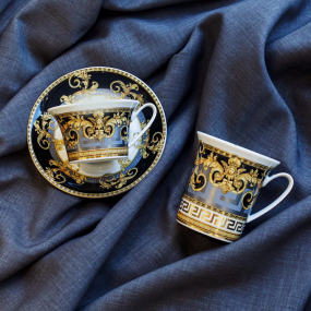 Чашка чайная с блюдцем Versace Prestige Gala 220 мл