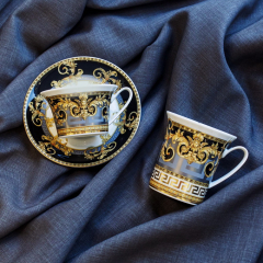 Чашка чайная с блюдцем Versace Prestige Gala 220 мл