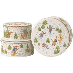 Набор емкостей для выпечки Christmas games, 3 шт