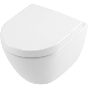 Унитаз подвесной Villeroy & Boch Subway 2.0 48х36, CeramicPlus, 5606R0R1, Compact, с сиденьем