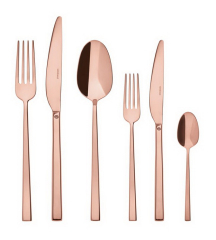 Набор столовых приборов Rock Copper, 36 предметов