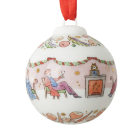 Елочный шар Hutschenreuther Christmas feast 5 см