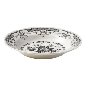 Тарелка глубокая Rose Black 23,3 см
