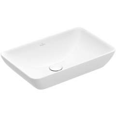 Раковина накладная Villeroy & Boch Venticello 55х36, CeramicPlus, 411355R1