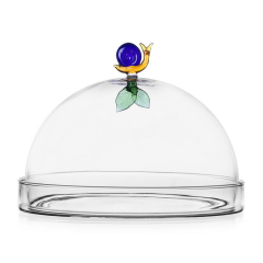 Блюдо с крышкой "Улитка и листик" Animal Farm 20 см