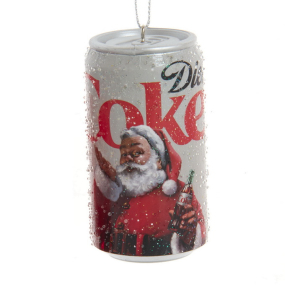 Елочная игрушка "Баночка Coca-Cola Diet" 10 см
