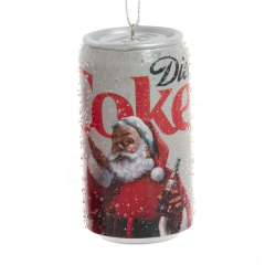 Елочная игрушка "Баночка Coca-Cola Diet" 10 см