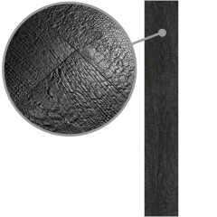 Керамогранит La Faenza Yakisugi 20х120 N, Nero, 6,5 мм