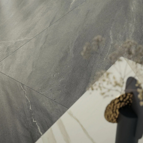 Керамогранит Italon Metropolis 60х120 Naturale, Graphite Dark, 9 мм