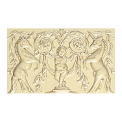 Декор Petracer's Grand Elegance 12,5х20, Unicorni Crema A, 10 мм