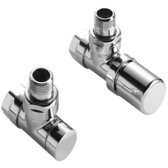 Набор вентилей Carlo Poletti 838898, 1/2”, хром