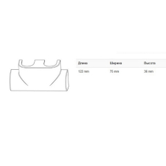 Декоративная крышка Oventrop Multiblock T, антрацит