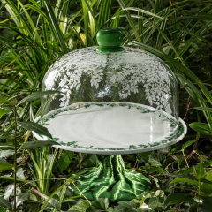 Блюдо для торта на ножке с крышкой Pomum 36,5х38 см