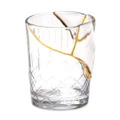 Стакан Seletti Kintsugi 8,2 см, декор 1