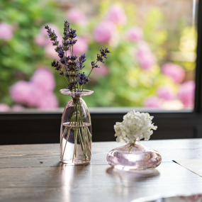 Ваза Un Fiore 13 см, розовая