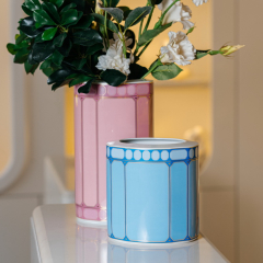 Ваза Signum Azure 17 см