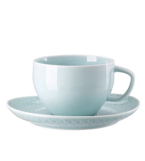 Блюдце для чашки для завтрака Junto Opal Green 18 см