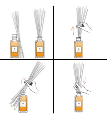 Диффузор с палочками Chiara Firenze 200 мл, аромат - Кофе