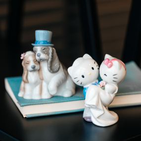 Статуэтка "День свадьбы с Hello Kitty" 11х10х7 см