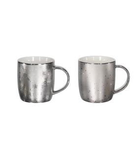 Кружка Natale All Silver 370 мл, в ассортименте