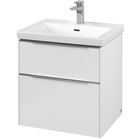 Тумба подвесная под раковину Villeroy & Boch Subway 3.0 57х48х58 C57800VE, белый