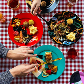 Тарелка столовая "Дрель" 27 см