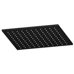 Лейка для душа iB Rubinetti Monamour MA031NP, потолочная, 30х30 см, черный матовый