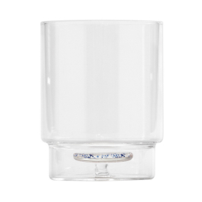 Стакан Teca Terrazzo 350 мл, синий/белый