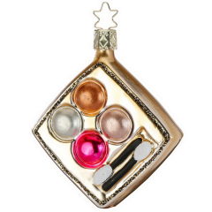 Новогодняя игрушка "Румяна" 9 см