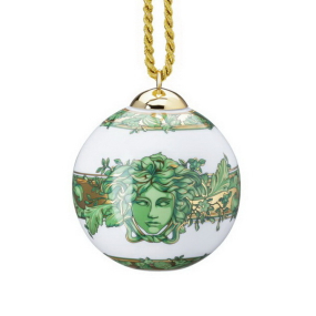 Елочный шар Versace Medusa Garland 7,5 см