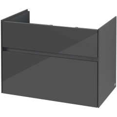 Тумба подвесная под раковину Villeroy & Boch Collaro 75х44х55 C01000FP, glossy grey