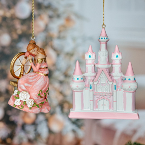 Елочная игрушка "Спящая красавица" 7 см