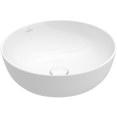 Раковина накладная Villeroy & Boch Artis 43х43, CeramicPlus, 417943R1, из TitanCeram