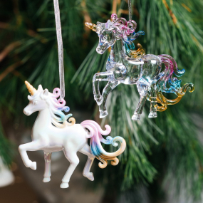 Игрушка на елку "Единорог-малыш" 9,6 см, в ассортименте