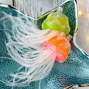 Новогодняя игрушка "Хризаора (морская крапива)" 5,5 см