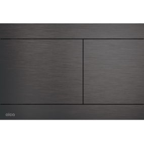 Панель смыва Alca Flat FUN-GM-B, оружейная сталь крацованная матовая