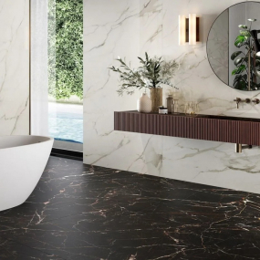 Керамогранит Rondine Canova 120х120 Lap, Calacatta Gold, 6 мм