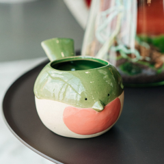 Ваза "Птичка" Ceramik Birdy 10 см, зеленая