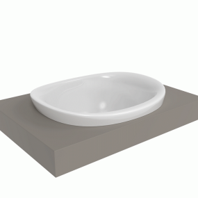 Раковина встраиваемая Flaminia IO 60x50 IO4260, белая