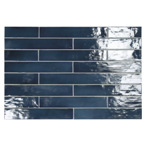 Плитка керамическая Equipe Manacor 6,5х40, Ocean Blue, 8,3 мм