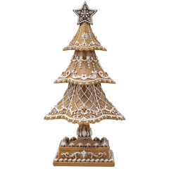 Фигурка "Пряничная рождественская ель" 32 см