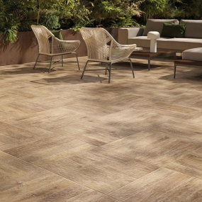 Керамогранит Italon Natural Life Wood X2 60х60 Strutturato, Olive, 20 мм