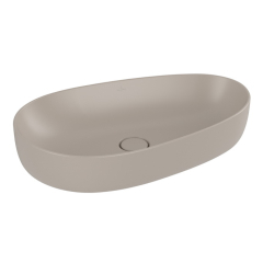 Раковина накладная Villeroy & Boch Antao 65х40, CeramicPlus, 4A7465AM, из TitanCeram, Almond