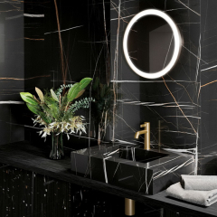 Керамогранит Italon Charme Deluxe 80х160 Naturale, Sahara Noir, 9 мм