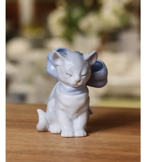 Статуэтка "Котенок в подарок" 10х9х8 см