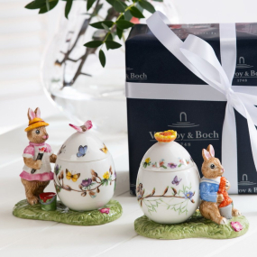 Шкатулка в форме яйца "Макс" Bunny Tales 11x7x10 см