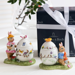 Шкатулка в форме яйца "Макс" Bunny Tales 11x7x10 см