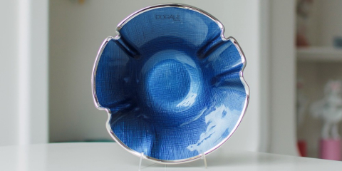 Чаша Dogale Peonia 25,5 см, синяя